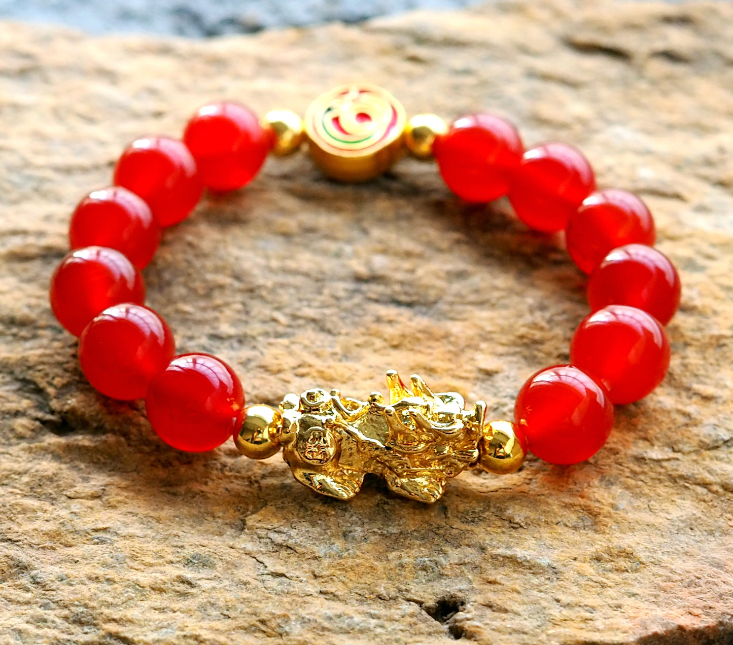 Men Pixiu charm bracelet, Pixiu bracelet gold, jade pixiu bracelet, Birth Chart, men, 24K pixiu bracelet